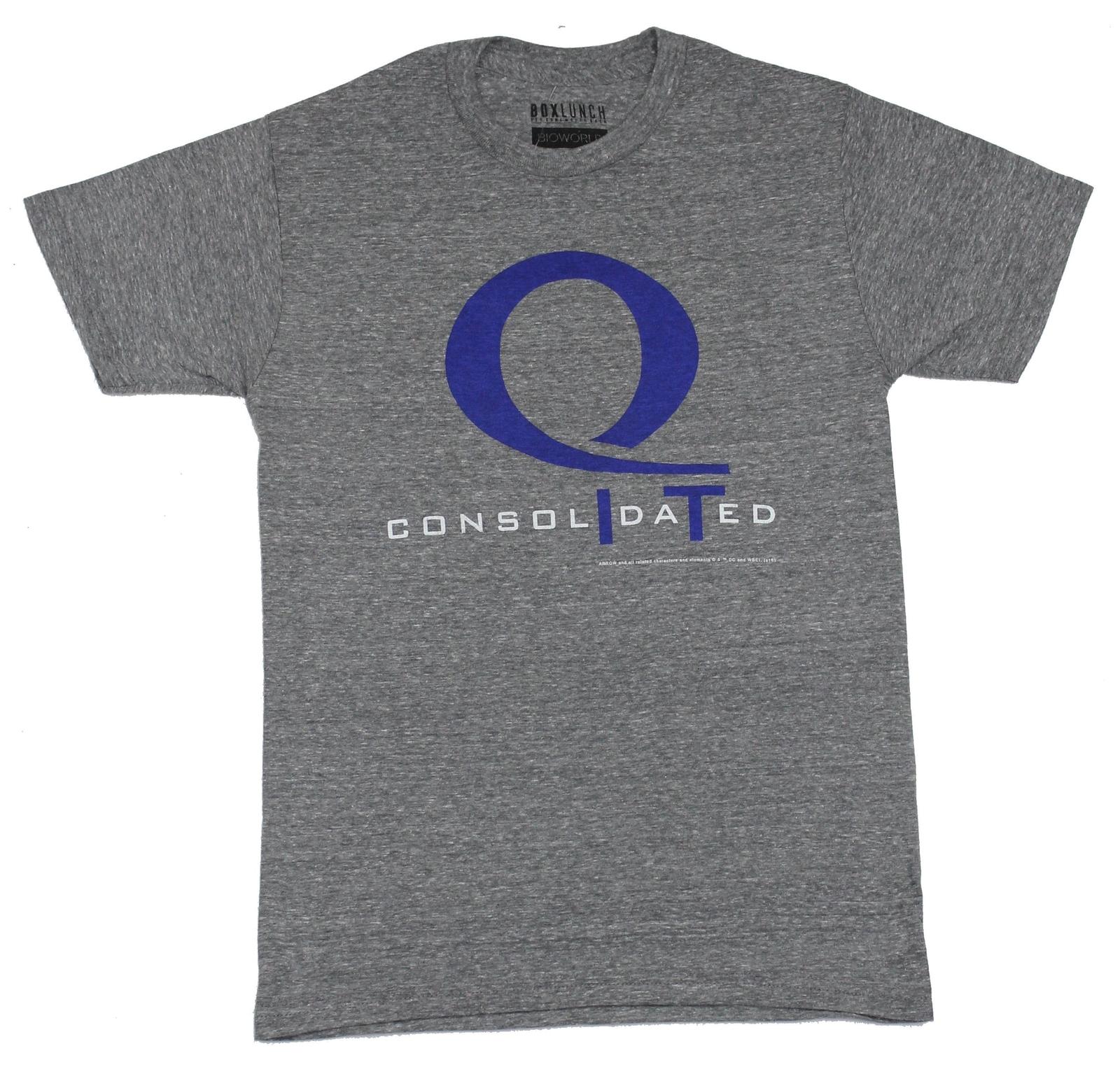 Arrow Adult New T-Shirt - Q IT Queen Conslidated Logo Pic L
