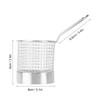 Round Shape French Fry  Basket With Handle Fries Holder Table Serving Food Container  Coffee Shop