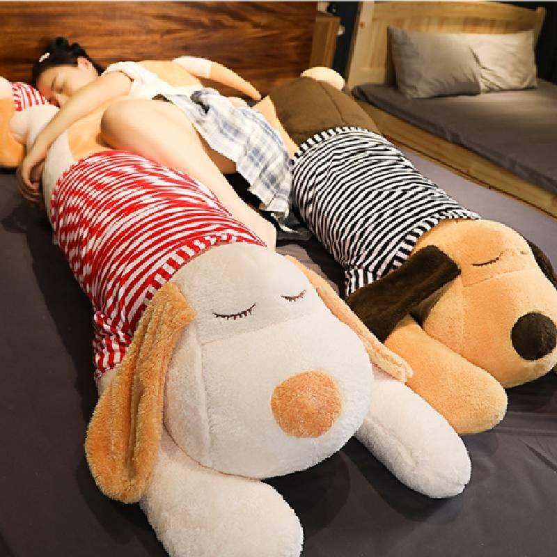 Cute Long Dog Plush Toy Adorable Cuddly Pillow Companion For Birthdays And Gifts