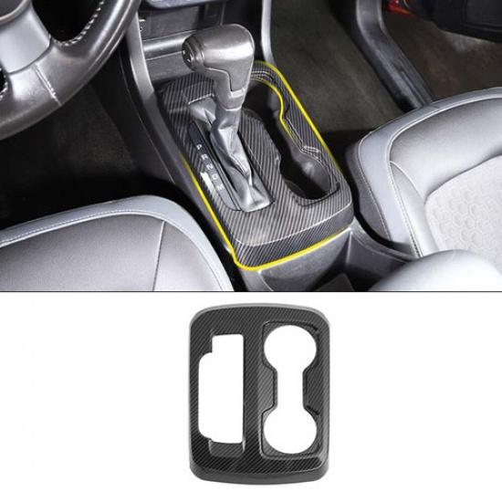 Carbon Fiber Gear Shift Panel Cover Trim Bezel for Chevy Colorado/GMC Canyon 14+