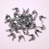 200pcs Stainless Steel Ball Chain Calotte End Crimps Beads Connector Connector Clasp Components DIY Jewelry Making Findings