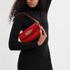 Coach Harley Shoulder Bag 23 Solid Color Flap Hardware Snap Closure Glove Leather Saddle Bag Women Shoulder Bag Red CM702-B4PJ6