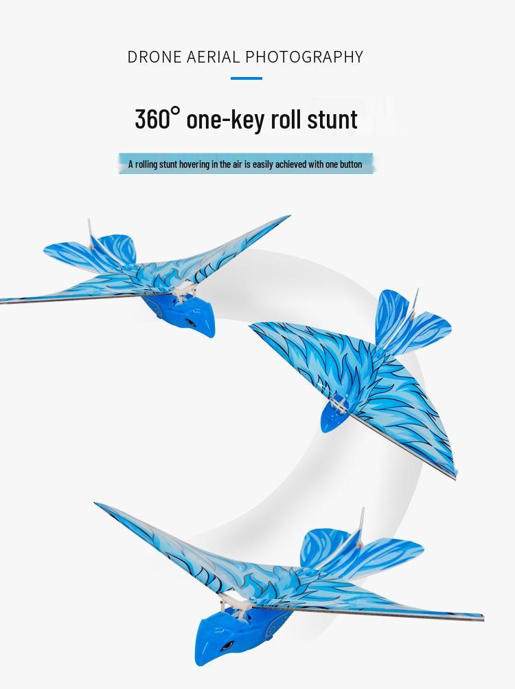 Electric Flapping Remote Control Flying Bird Toy | Hand-Tossed Summer Model
