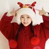 NHZHIW Year of the Dragon Warm Ear Flap Hat with Dragon Horns