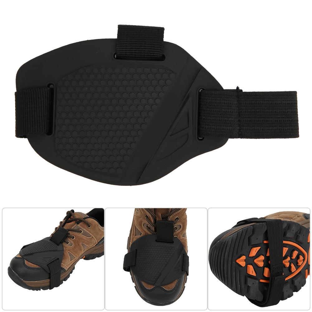 1PCS Rubber Motorcycle Shoes Boots Cover Protector Shifter Guards Gear Protection Shift Pad Accessories