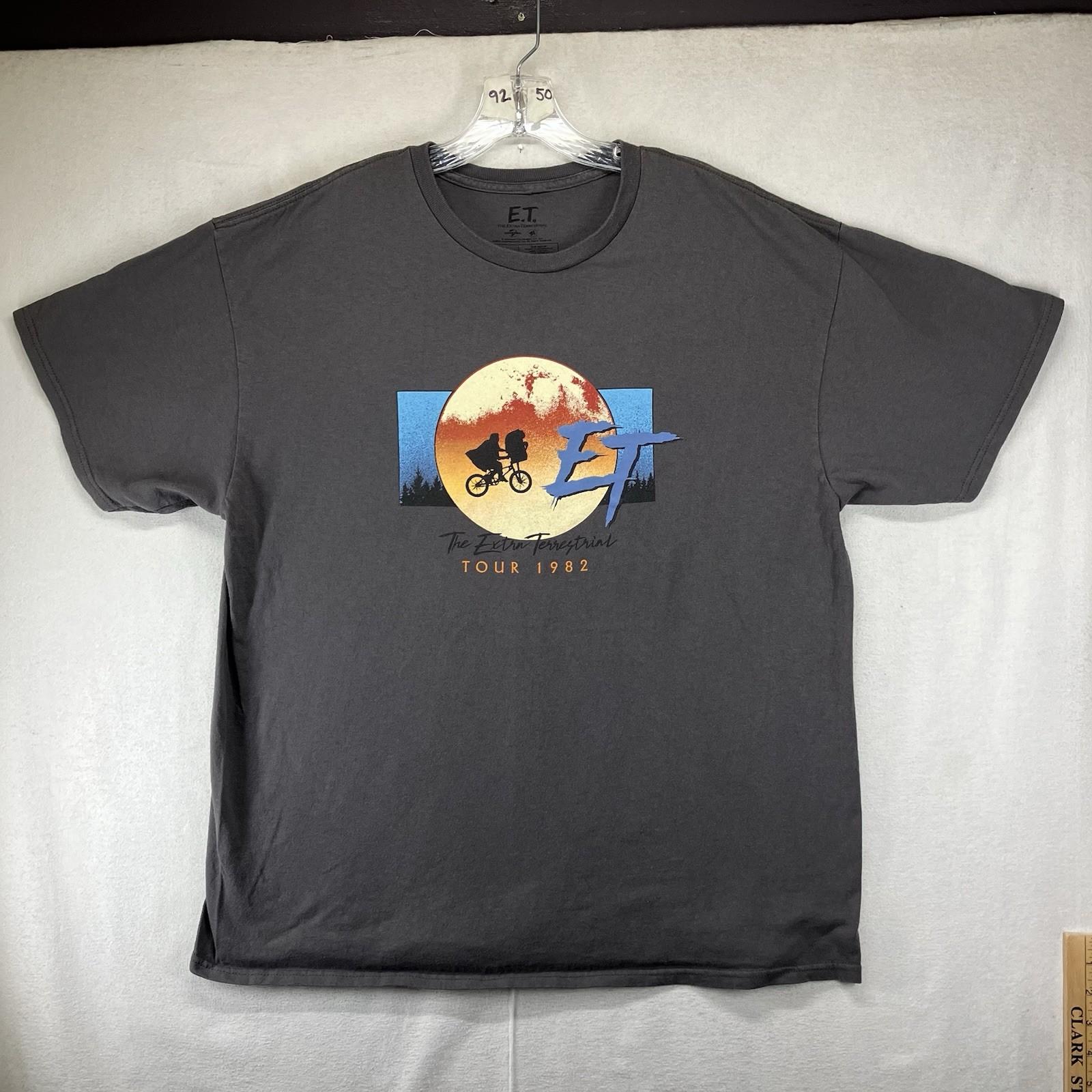 E.T. The Extra-Terrestrial Tour 1982 T-Shirt LootWear Exclusive Mens Large M
