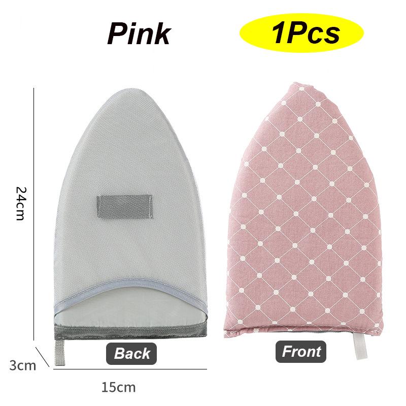 2PCS Washable Ironing Board Anti-scald Gloves Iron Pad Cover Mini Handheld Ironing Glove Heat-resistant Stain Ironing Board Mat