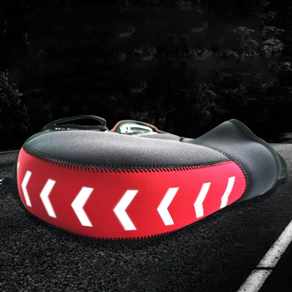 1Pair Winter Warmer Motorcycle Gloves Handlebar Muffs Wear Resistant Protective Windproof Riding Gloves  Waterproof ATV Gloves