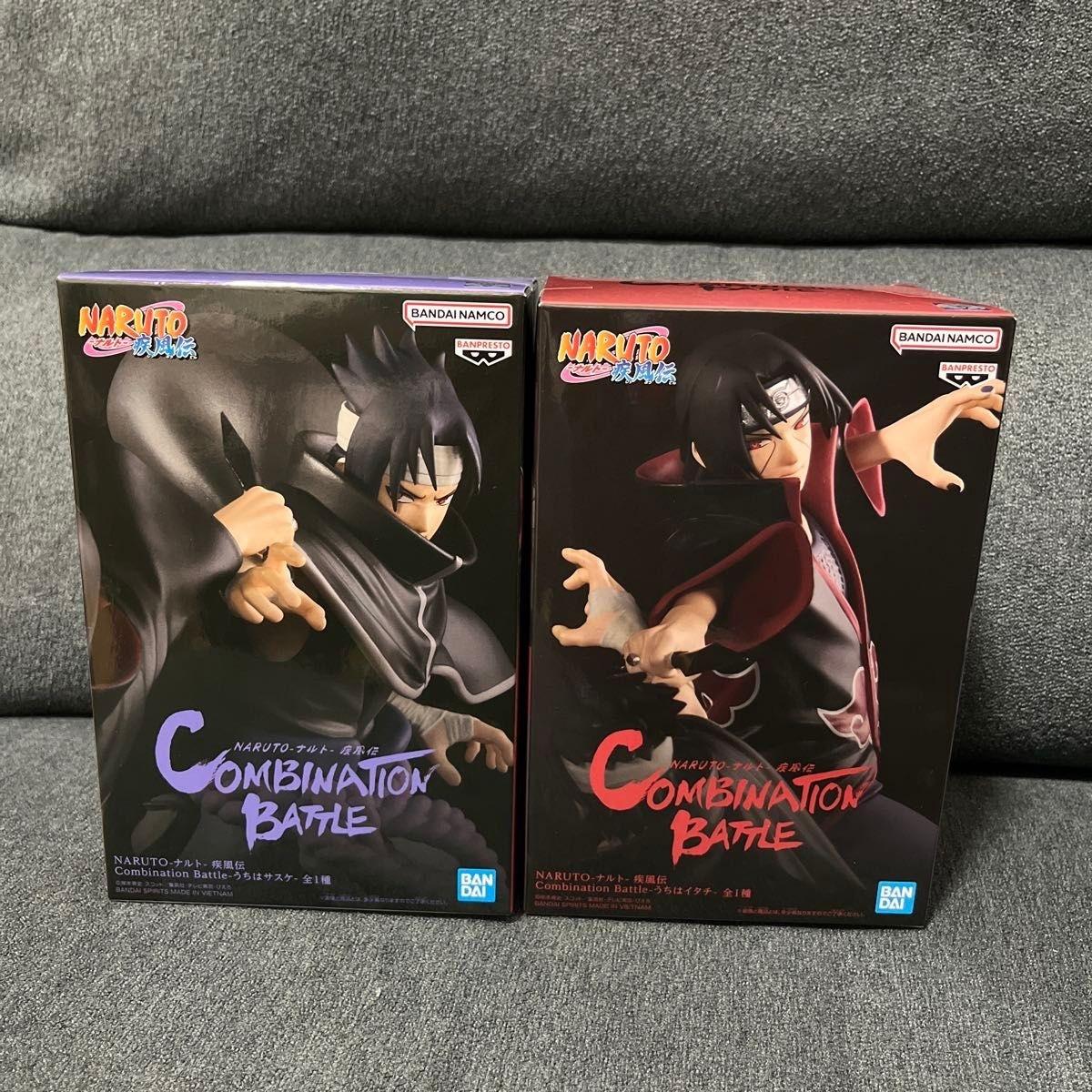 Sasuke Uchiha Itachi Figure Set Naruto Combination Battle Banpresto