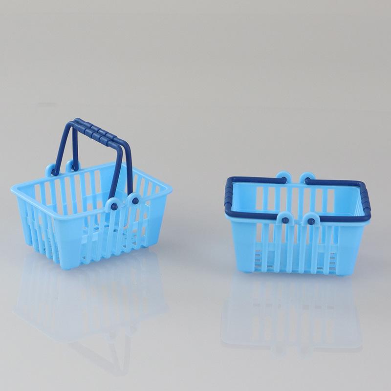 

Детская игрушка «Супермаркет» - Мини-корзина для покупок с двойными ручками для игры и хранения