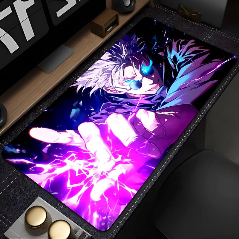 Δροσερό Mousepad Παιχνιδιών Jujutsu Kaisen Gojo Επιτραπέζιο Mat Επαγγελματικό Premium Mousepad Παικτών Αξεσουάρ Ελέγχου Ταχύτητας Πληκτρολόγιο
