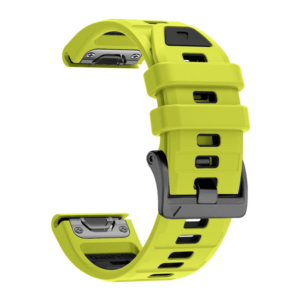 Compatible with Garmin Frnix 8 51mm 47mm Watch Bands Silicone Quick Release Straps For Fenix E 7 7X 6 6X Pro 5 5XPlus Smartwatch