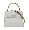 [Pre-Owned] Lee Radziwill Key And Lock Decoration Leather Mini Shoulder Crossbody Bag - Excellent #C0PE59