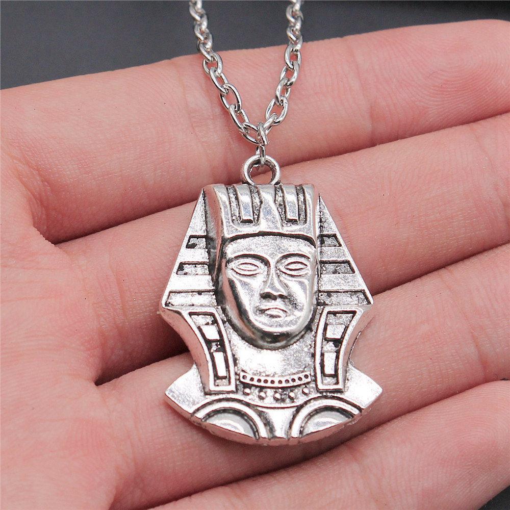 45cm Oder 70cm Lange Kette Halskette Pharao Chef Vintage Schmuckzubehör QN060