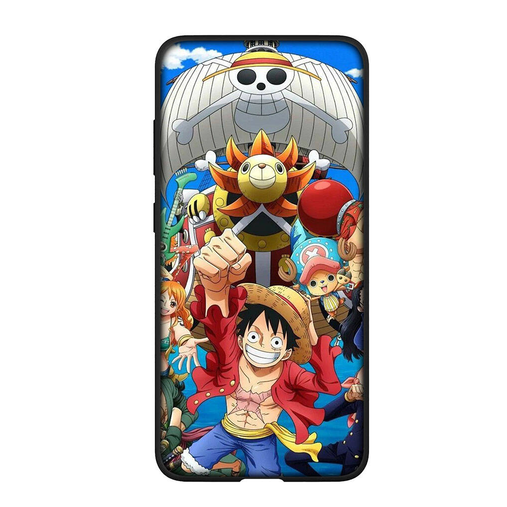 For Samsung Galaxy S25 S24 S23 iPhone 17 16 15 Xiaomi Redmi Note 14 13 12 Plus Pro Max A37 A57 Case Sanji Wallpaper One Piece Luffy OPPO Huawei Cover