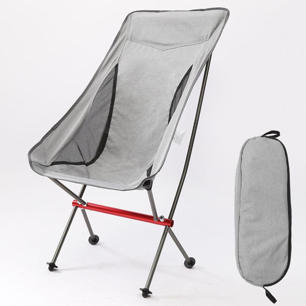 Portable Camping Chair Backpacking Chairs with Carry Bag Lightweight Folding Chairs for Hiking Mountaineering Beach Camping Firepits Courtyard Outdoor