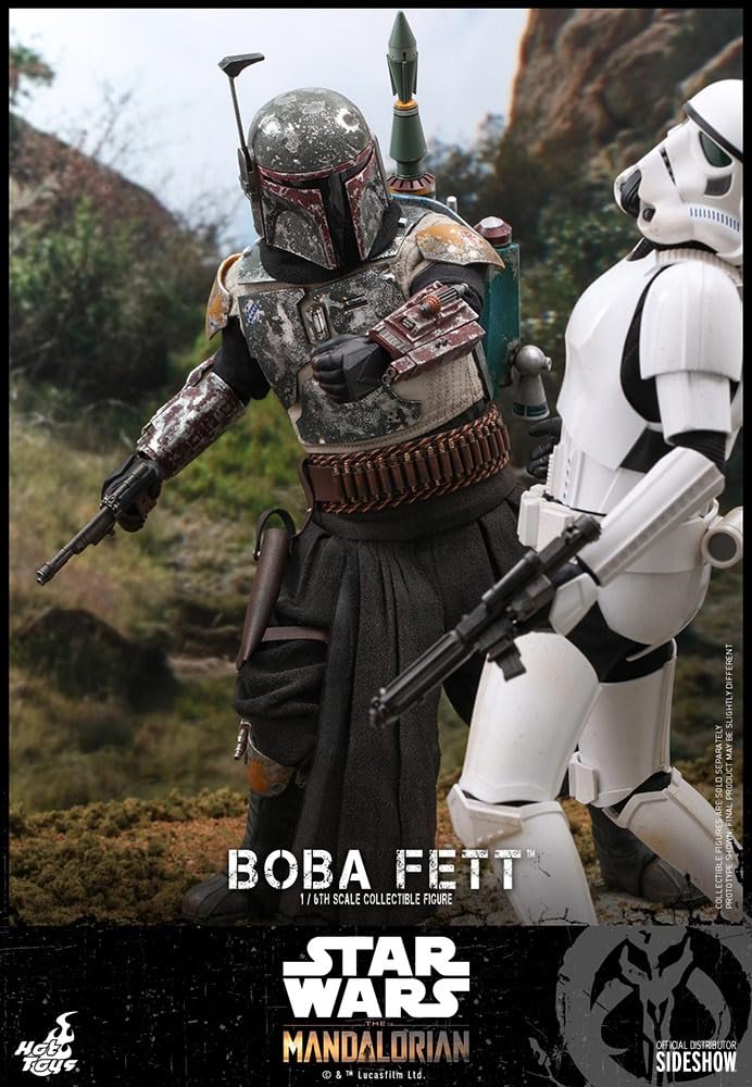 TV Masterpiece The Mandalorian Boba Fett Scale Figure Green 1/6