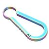 Multifunctional Carabiner Hiking Locking Buckle Key Ring Outdoor Sports Accessory(Multicolor)