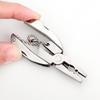Mini Foldaway Keychain Pliers Knife Steel Portable Pocket Multi Functionnal Tools Set Screwdriver with Nylon Bag
