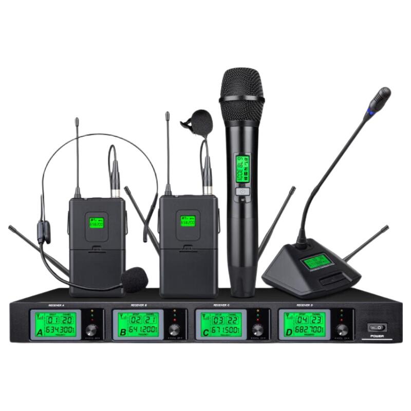 Meeteasy MT-808 Dual Wireless Conference Microphone System (CN Version)