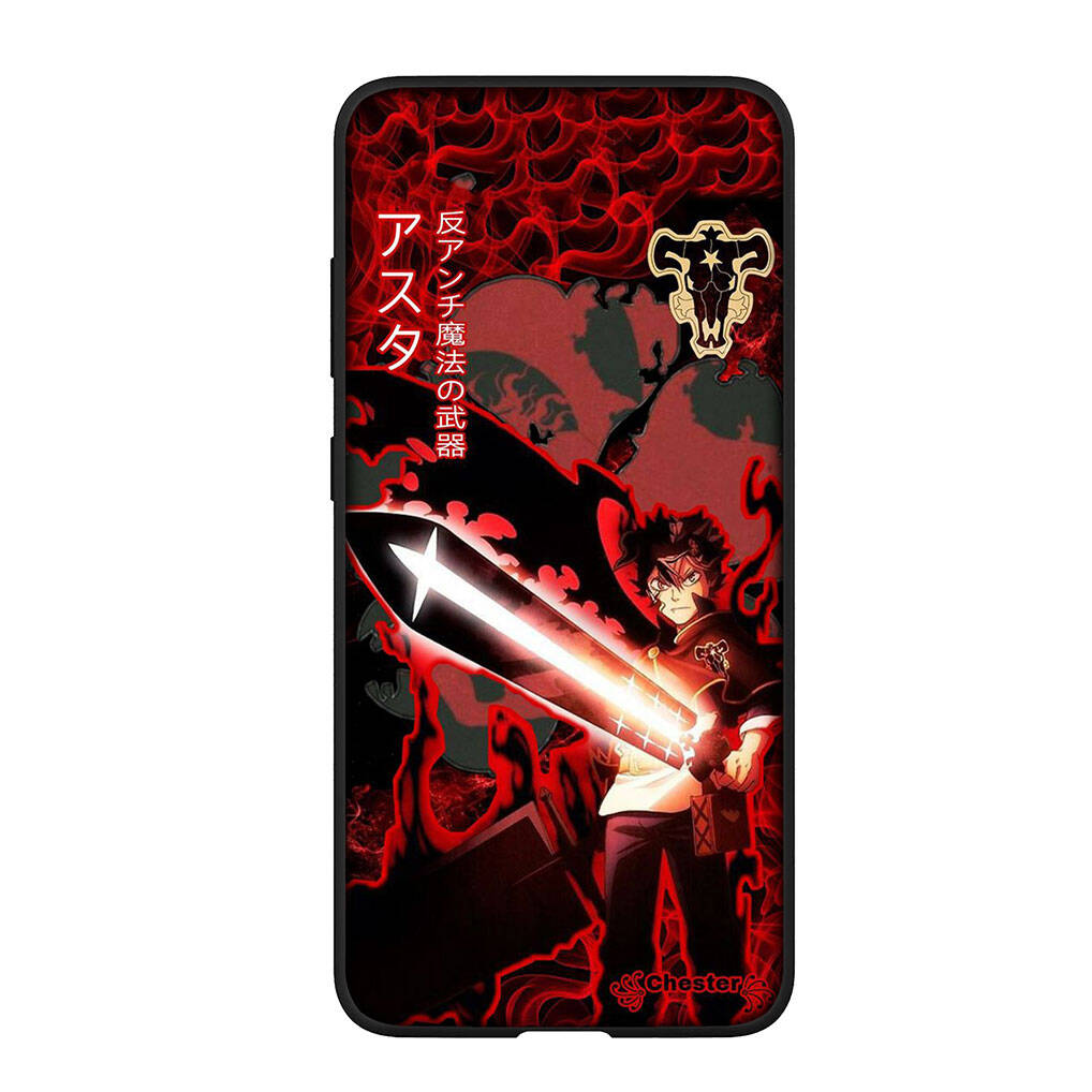 for iPhone 17 16 15 Xiaomi Poco F7 F8 X7 X6 F5 C85 C75 C71 M8 Redmi Note 14 13 12 11 Pro Max 14C 13C 15C A3 A4 Phone Case Asta Black Clover Cover