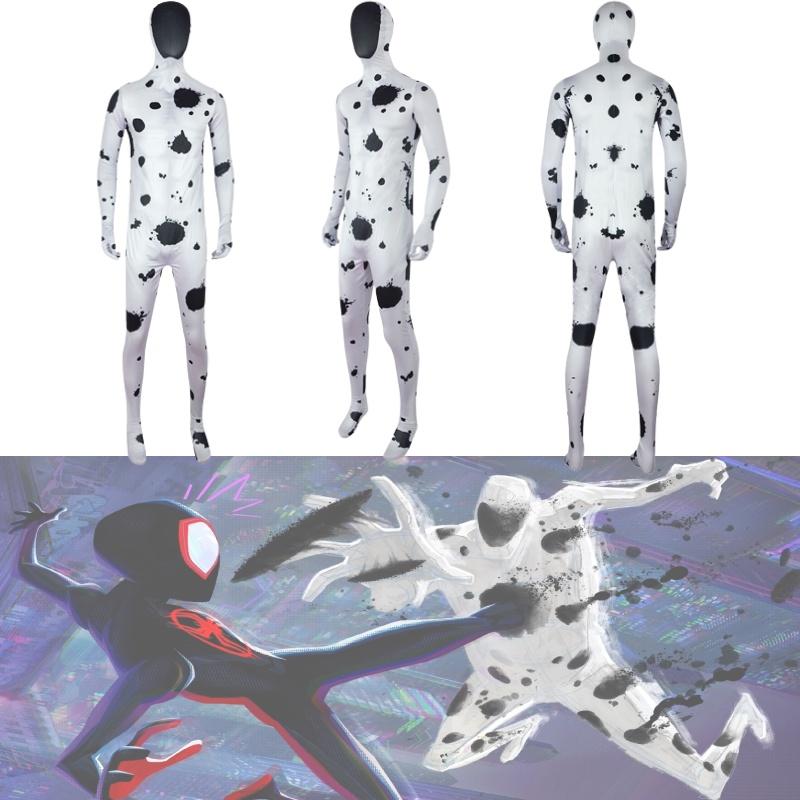 Marvel Spider-man Villain Spotted Bodysuit Cosplay Costume Funny Streetwear Style
