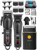 HIENA Electric Hair Clipper with Number Display, Oil Head Carving, Push Clippers for Barbers.