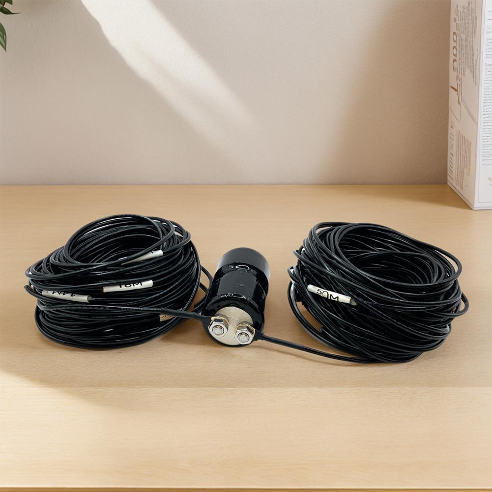 5-50MHz HF Horizontal Dipole Antenna Ham Radio Shortwave Antenna Horizontal Balun Antenna for Emergency Communication