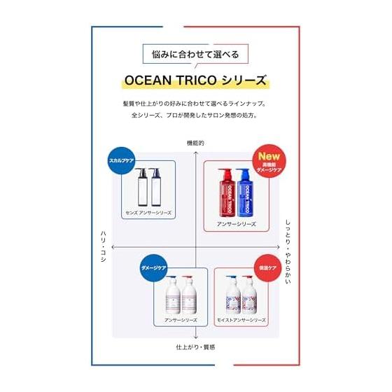 [New model] OCEAN TRICO Answer Shampoo 400ml A naturally happy scent