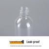 OIMG Mini Portable Transparent Plastic Spray Bottles (6-Pack)