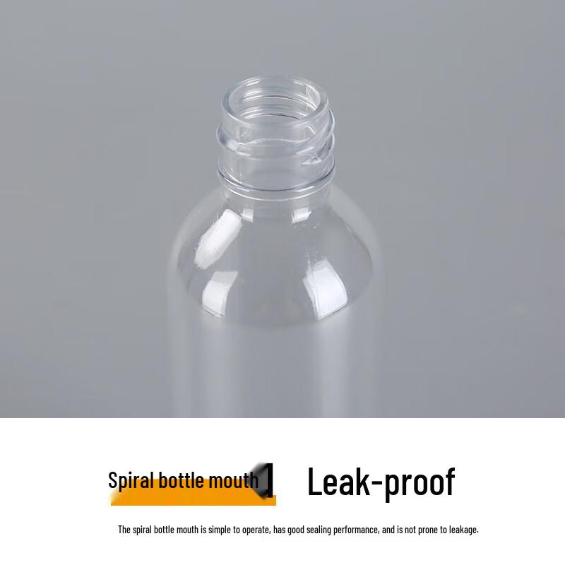 OIMG Mini Portable Transparent Plastic Spray Bottles (6-Pack)