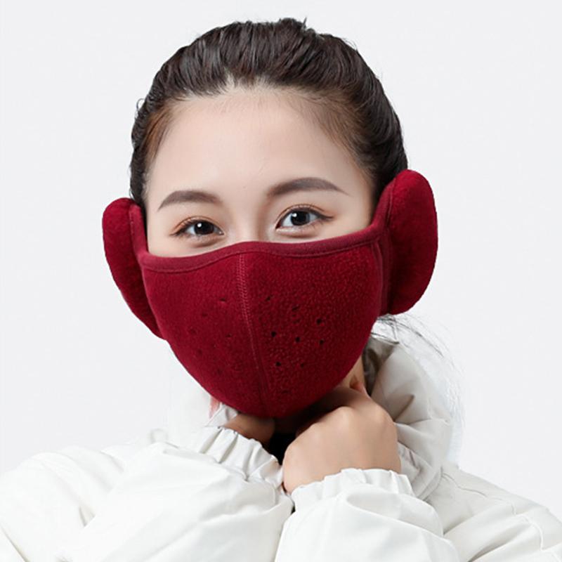 Winter Face Protection Unisex Winter Wear Breathable Adjustable Skiing Accessory Earm Protection Warmth Multi-Color