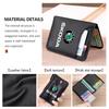 HAZJ3 Car Wallet Driver's Licence Insurance Card Holder Multi Pocket Wallet For Skoda S Kodiaq Octavia 2 3 Yeti Karoq Rapid Fabia VII