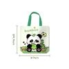 Gifts Portable New Panda Tote Bag Panda Snack Bag Large Capacity Lunch Bags Wrist Bag Coin Bag Work Commuting Handbags
