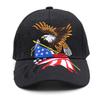 Hot Sale Unisex Baseball Cap 3D Bald Eagle USA Embroidery Cap Men And Women Outdoor Sports Hats