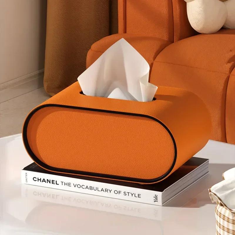 

Кожаная крышка для коробки с салфетками, квадратный держатель для салфеток, подходит для лицевых салфеток/салфеток, для офиса и гостиной, декоративные коробки