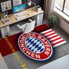 FC Bayern Pattern Rug, Indoor/Outdoor Mat, for Picnic, Gameroom, Bedroom, Office, Living Room, Home Decor Carpet, Birthday Gift