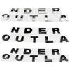 2023 Mitsubishi Outlander Front Hood Emblem - Modified OUTLANDER Logo