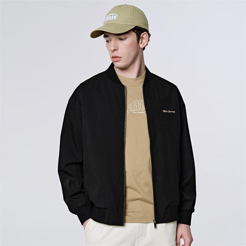 Mark Fairwhale Men's Loose Flight Bomber Jacket