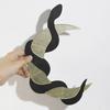 Decorative Crescents Snake Wood Mirror Wall Ornament Fit Diverse Styles Preferences