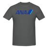 Funny ANA Airline Unisexs Printed TShirt Unisex T shirtHarajuku