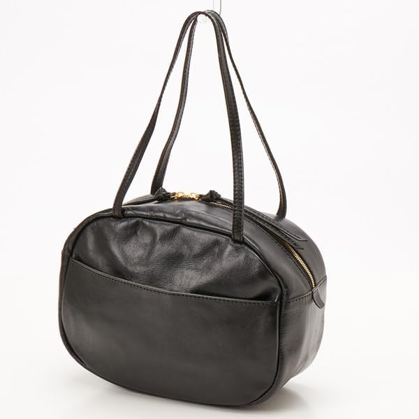 Perke Oval Leather Tote BE Women's Bag, 80-00-00190,