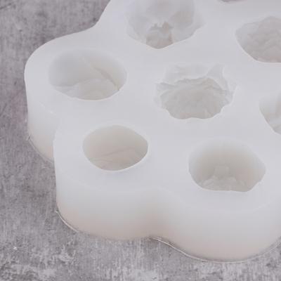 Stampi in silicone per fiori, 3D, rose, peonie, cioccolato, torte, candele, sapone, gesso, resina, strumenti per la fabbricazione artigianale