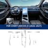 Transparent TPU Protective Film for Chery Jaecoo J5 2026-2027 Interior Anti-Scratch Self-Healing Sticker