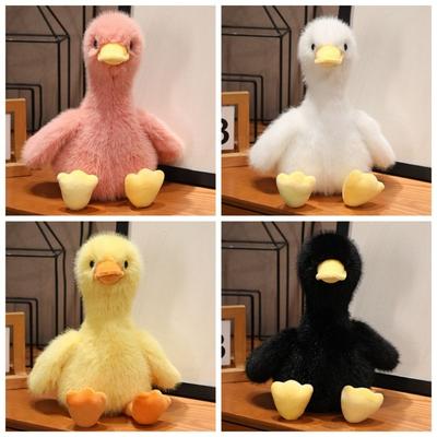 Peluche Canard Jaune Oie Réaliste Poupée Peluche Canard Garçons et Filles