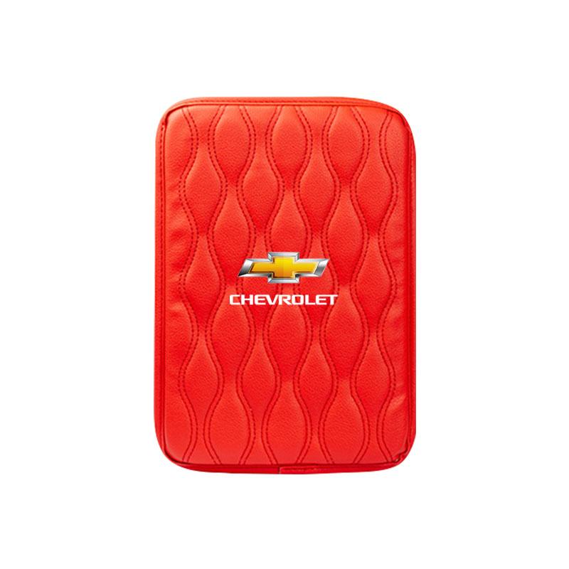 

1Pcs Leather Auto Armrest Pads Protective Waterproof Hand Cushion for Chevrolet Epica Nubira Malibu Optra Spark Captiva Sticker красный