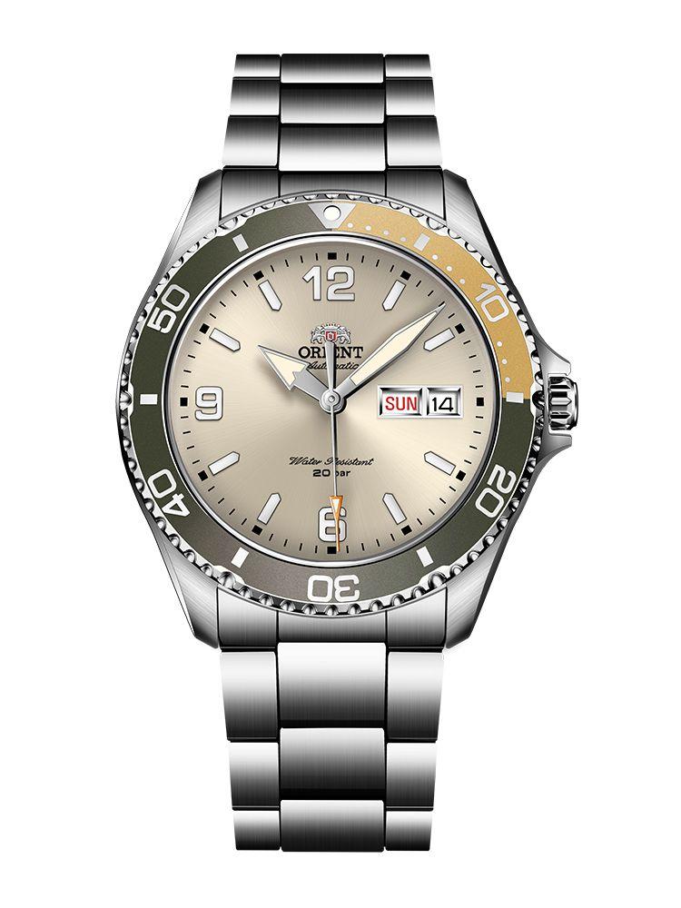 Orient Automatic Mechanical Clock with Stainless Steel Dial RA-AA0821S19B