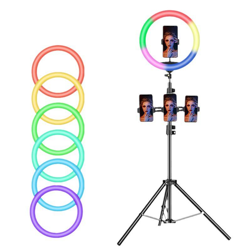RGB Fill Light Ring for Photography & Videography - 10, 8, or 18 Inches