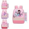 Fun And Cute Breathable Durable Canvas School Backpack For Boys And Girls