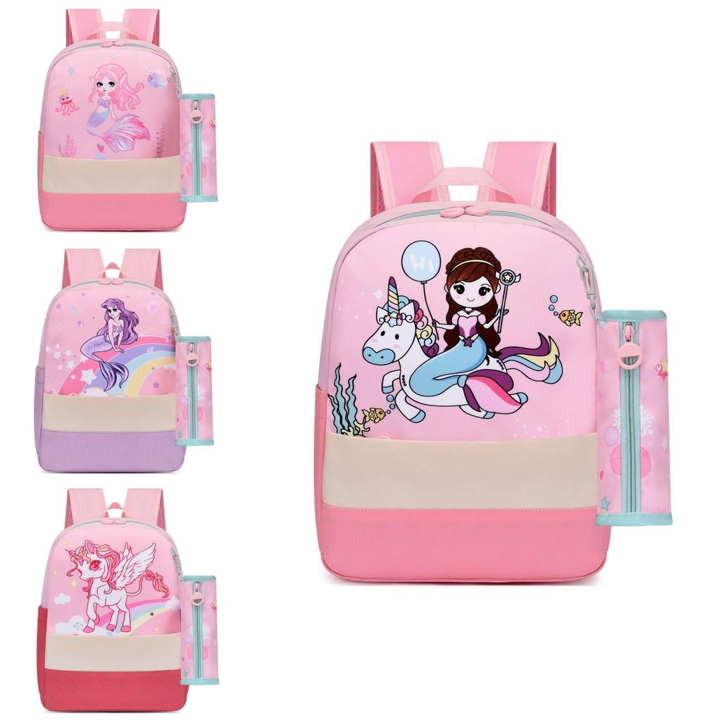 Fun And Cute Breathable Durable Canvas School Backpack For Boys And Girls